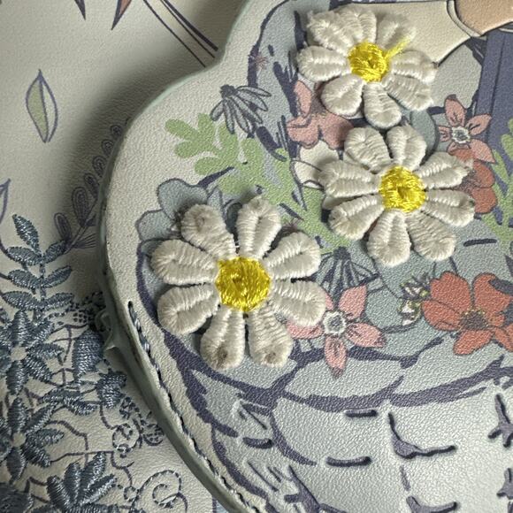 Disney Beauty and the Beast Mini Backpack Princess Belle Floral Danielle Nicole - Picture 10 of 11